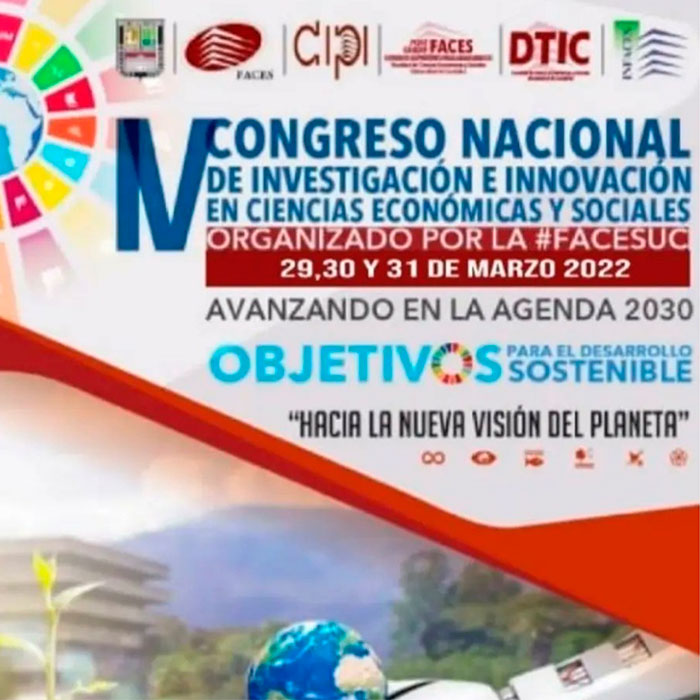 IV Congreso Nacional de Investigación e Innovación en Ciencias Económicas y Sociales "Hacia la Nueva Visión del Planeta" - Asociación de Ejecutivos del Estado Carabobo