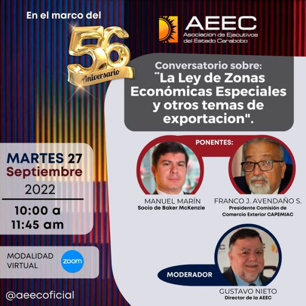 Conversatorio sobre la Ley de Zonas Económicas Especiales y Otros Temas ...